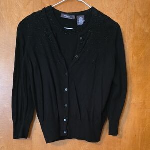 George Women's Elegant Black Cardigan